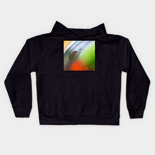 Abstract Oil in water. Kids Hoodie